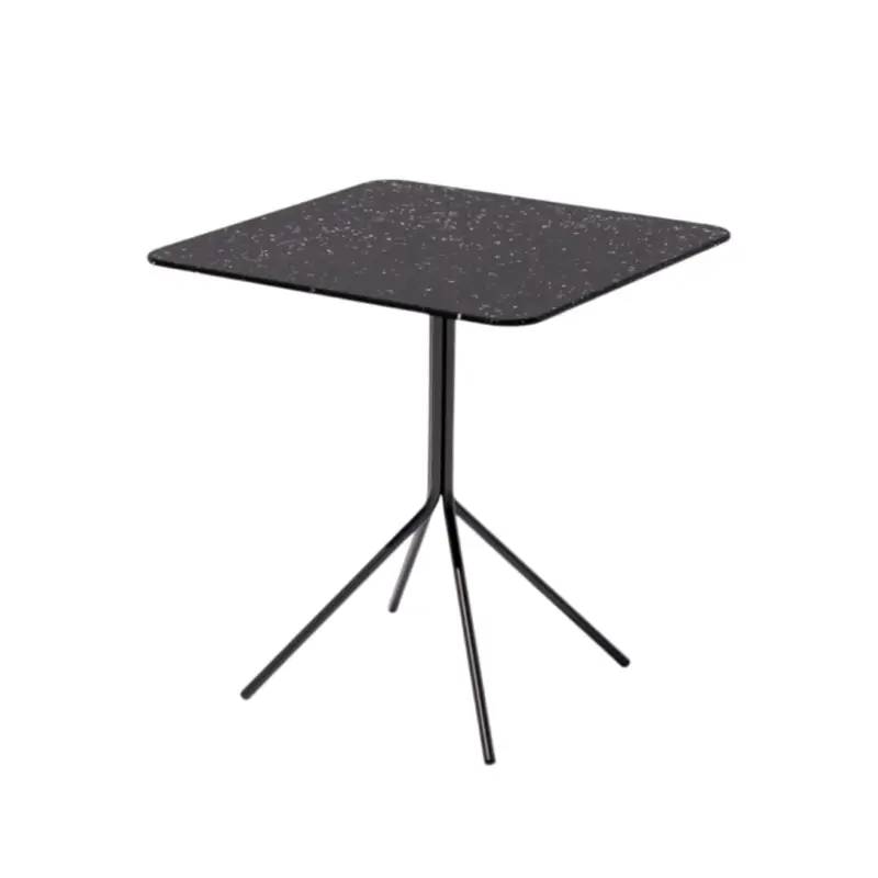 Usine Directe Dining Table KOMBU 84 Square Black ShellsNOMA