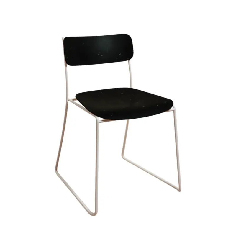 Dining Chair SEN 95.6 White Black PlasticNOMA Achetez Aujourd&rsquo;hui