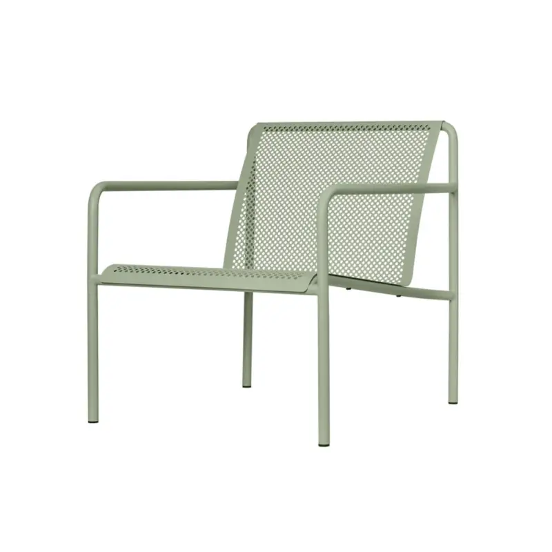 Fauteuil extérieur DAPPLE Lounge Vert ThéFERM LIVING Achetez Aujourd'hui
