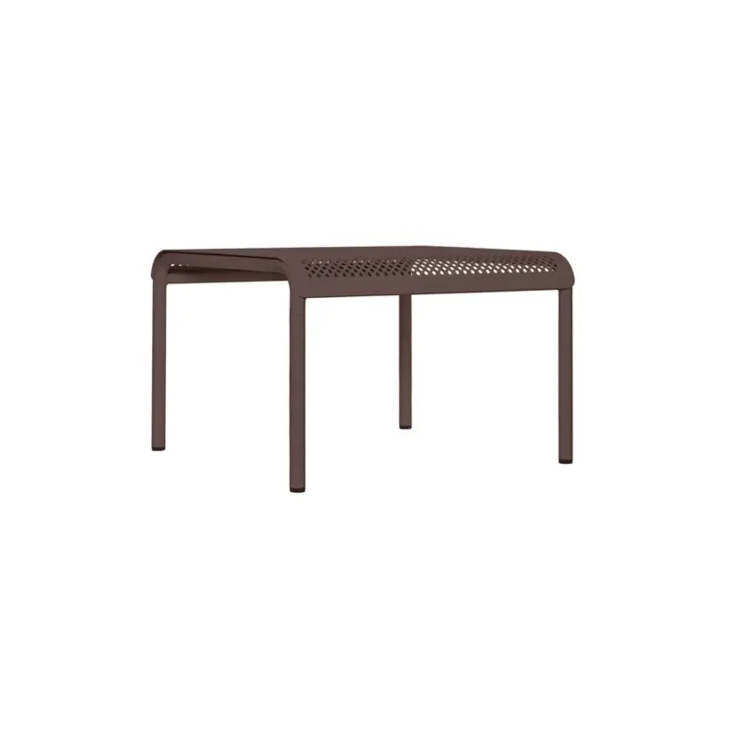 Meilleur Prix Outdoor Coffee Table DAPPLE 57x57 Dark ChocolateFERM LIVING