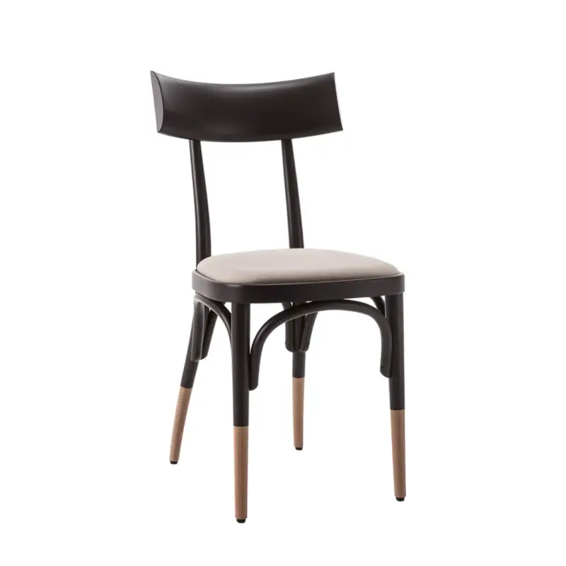 Must-Have Chaise CZECH Noir/ Hallingdal 100GEBRÜDER THONET VIENNA