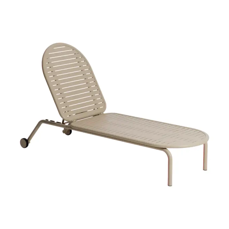 Nouveauté Outdoor Bench and Sunlounger WEEK-END Sundbed DunePETITE FRITURE