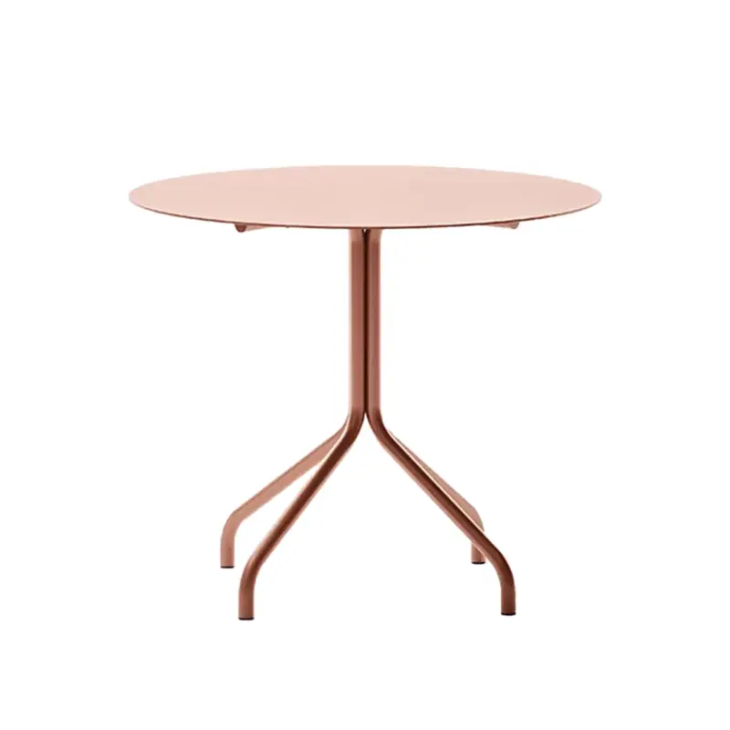 Outdoor Table SALO Ø 90 TerracottaUNOPIÙ Prix Promo