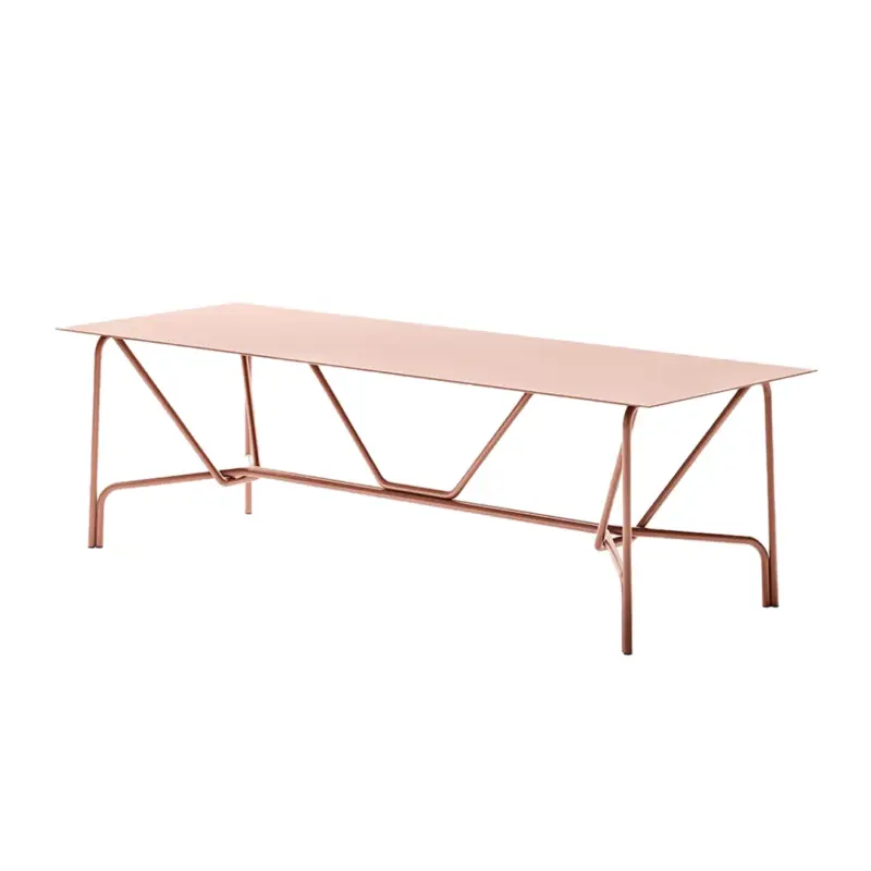 Commander Vite Outdoor Table SALO L 279 TerracottaUNOPIÙ