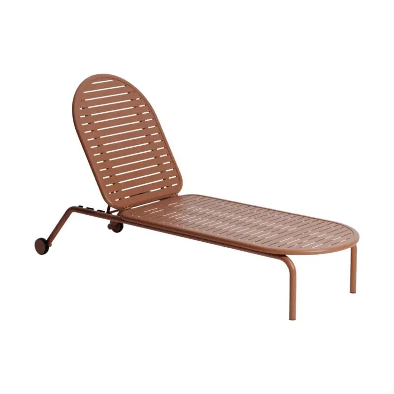 Solde Bain de soleil, chaise longue et hamac WEEK-END Bain de soleil TerracottaPETITE FRITURE