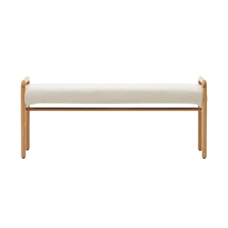 Designer Bench MACARET Natural OakKAVE HOME Paiement Sécurisé