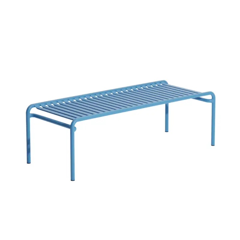 Outdoor Coffee Table WEEK-END Large Sky BluePETITE FRITURE Commander Vite