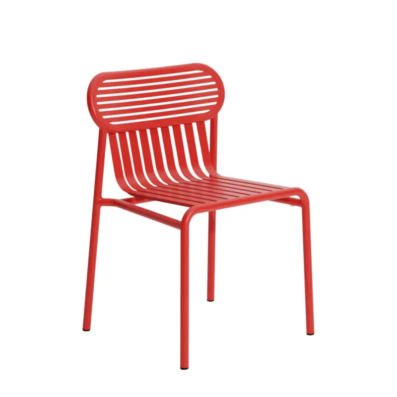 Chaise extérieure WEEK-END RougePETITE FRITURE Prix Cassé