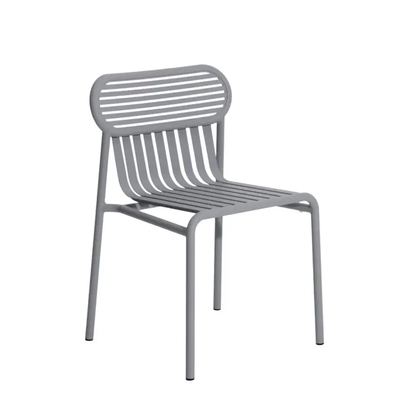 Paiement Sécurisé Outdoor Chair and Small Lounge Chair WEEK-END Stone GreyPETITE FRITURE