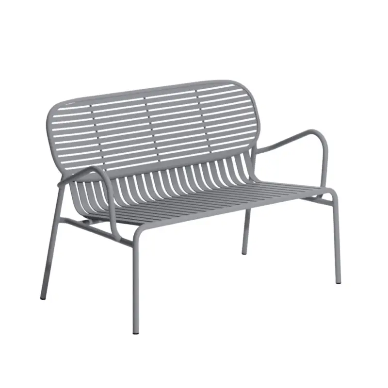 Pas Cher Outdoor Sofa WEEK-END Stone GreyPETITE FRITURE