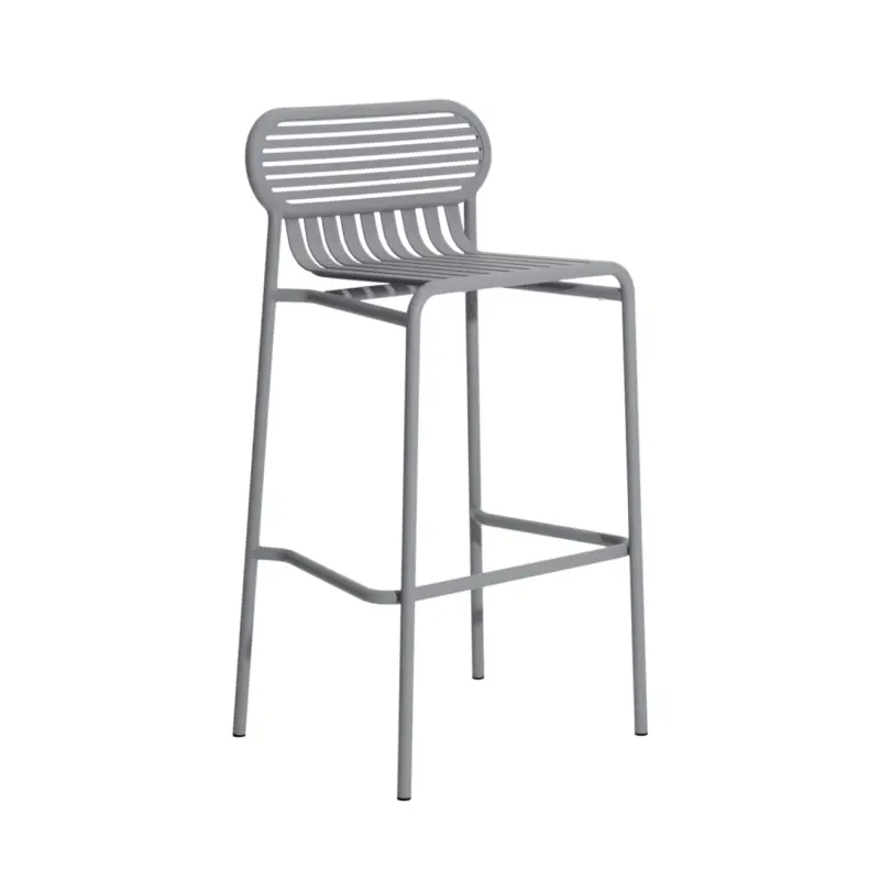 Super Prix Bar Stool WEEK-END Stone GreyPETITE FRITURE