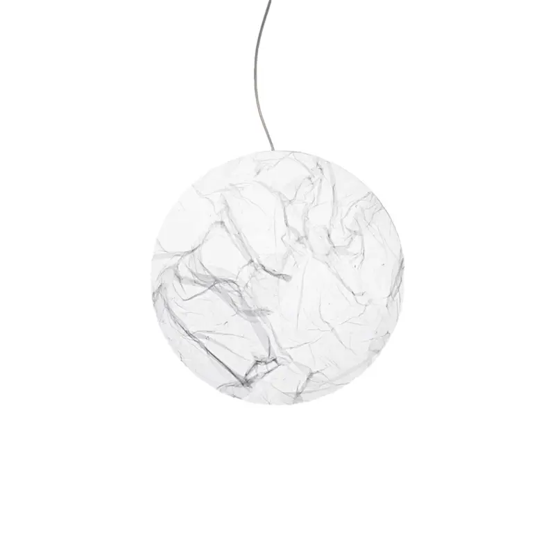 Soldes Pendant Light MOON 80 WhiteDAVIDE GROPPI