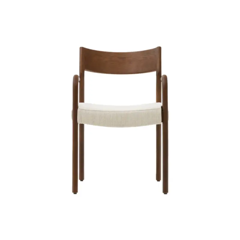 Commander Vite Chaise FALCONERA Chêne teinté foncé / Tissu Jandi beigeKAVE HOME