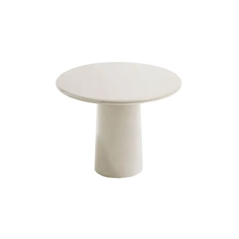 Outdoor Coffee Table ALBANELLA Ø 65 Glossy WhiteKAVE HOME Bon Marché