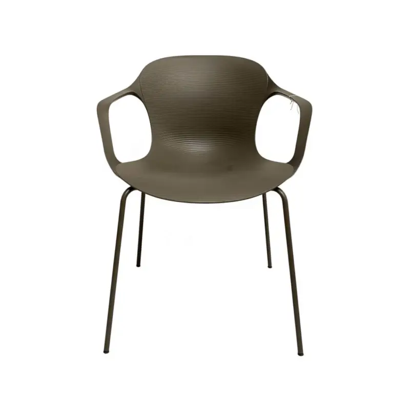 Prix Choc Dining Chair NAP Marron empilableFRITZ HANSEN