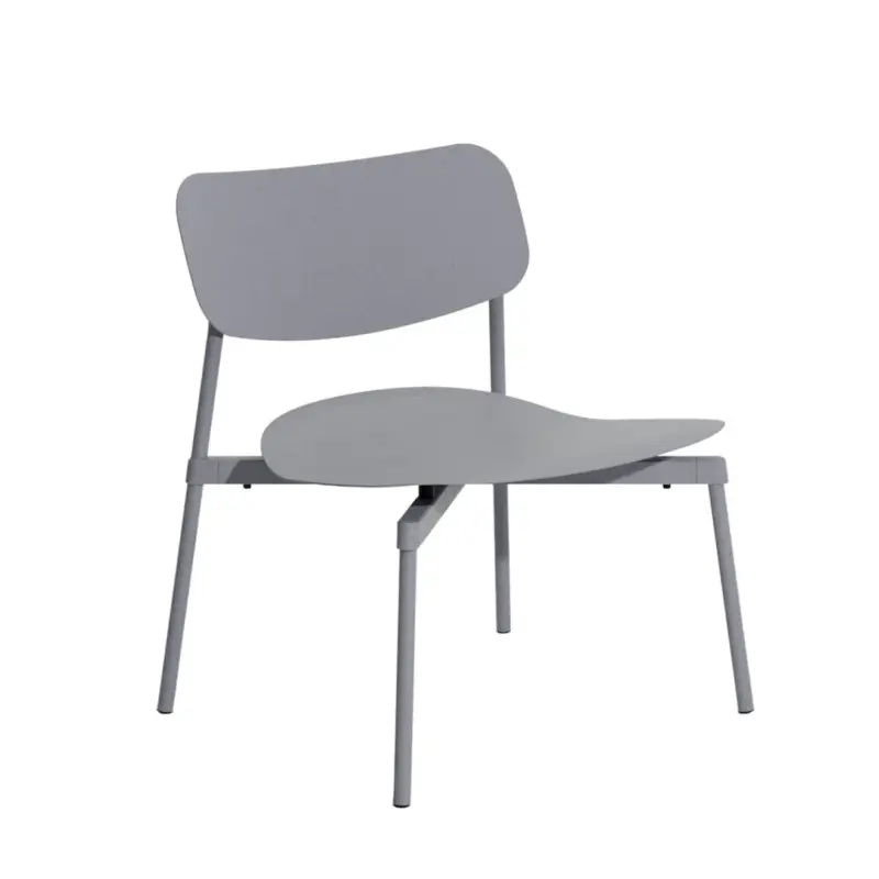 Easy chair FROMME Stone GreyPETITE FRITURE Haute Qualité