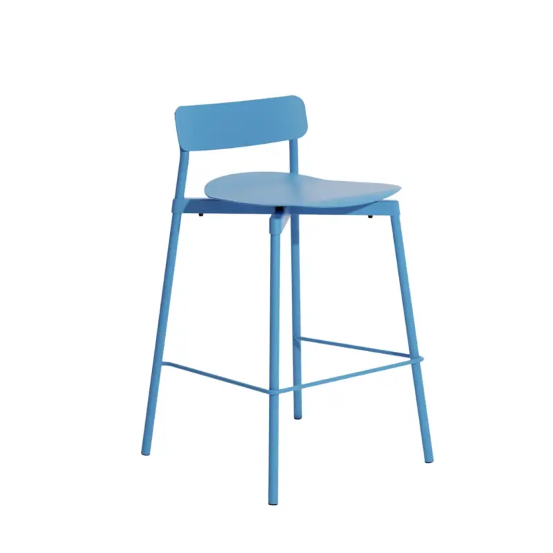 Bar Stool FROMME H65 Sky BluePETITE FRITURE Dernier Modèle
