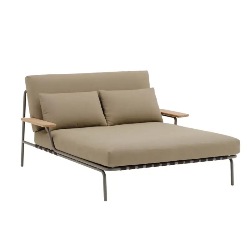 Canapé extérieur SETTLE Ribbed Weave 5/ taupeMUUTO Offre Du Jour