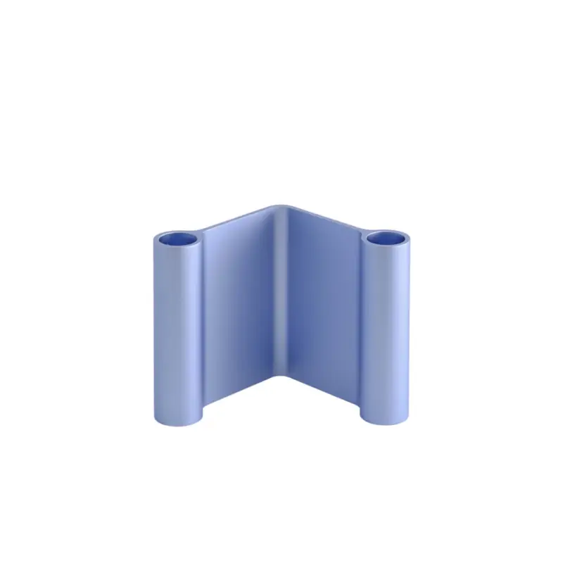 Dernier Modèle Candle Holder, Candlestick and Candle PAIR H 11 Light blueMUUTO
