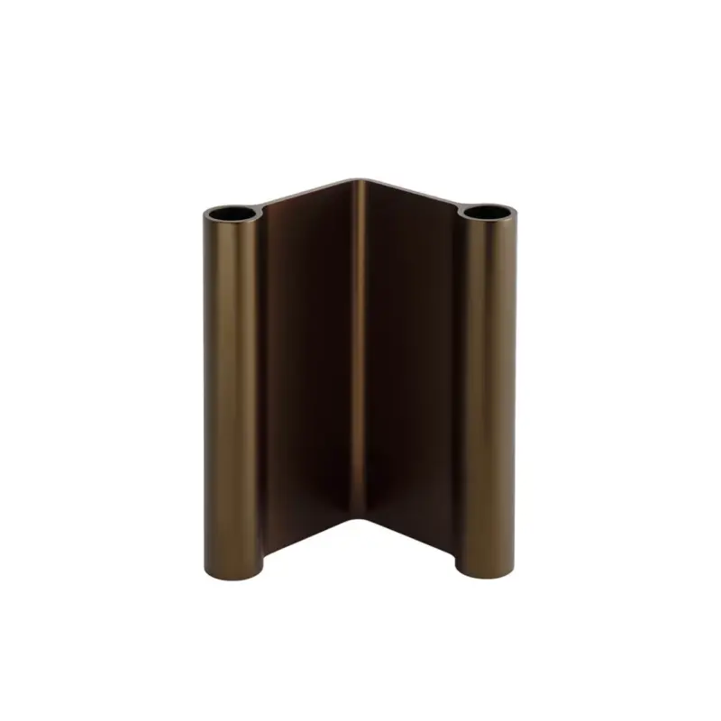 Offre Limitée Candle Holder, Candlestick and Candle PAIR H 18 BrownMUUTO