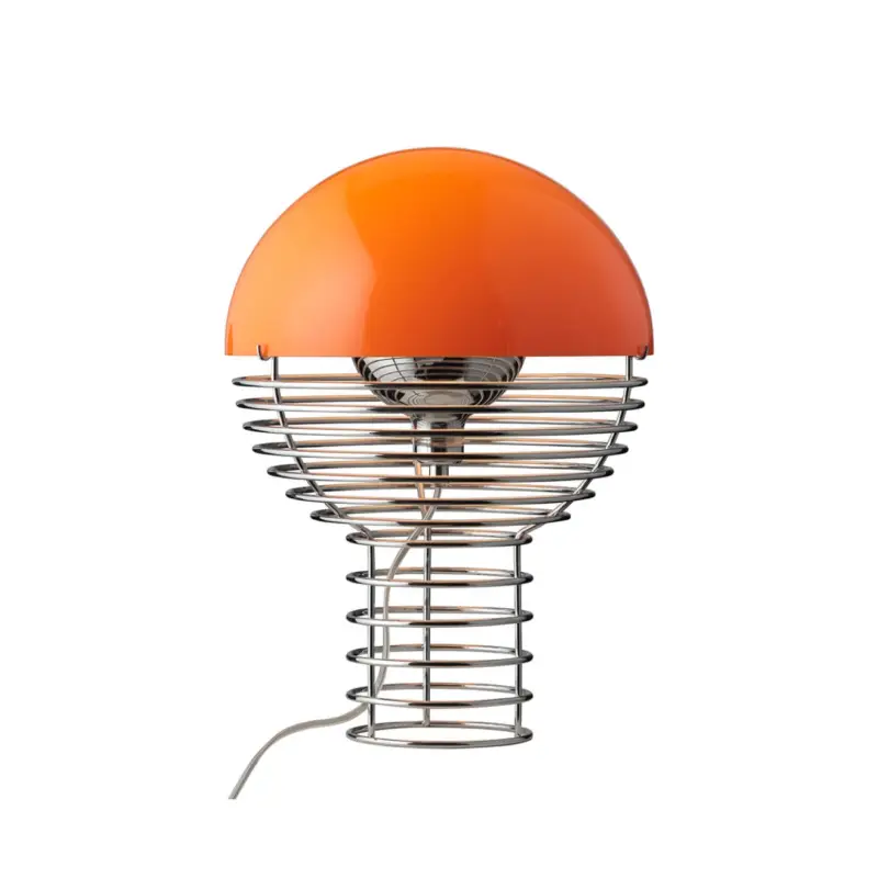 Bon Plan Table Lamp WIRE Ø 40 OrangeVERPAN