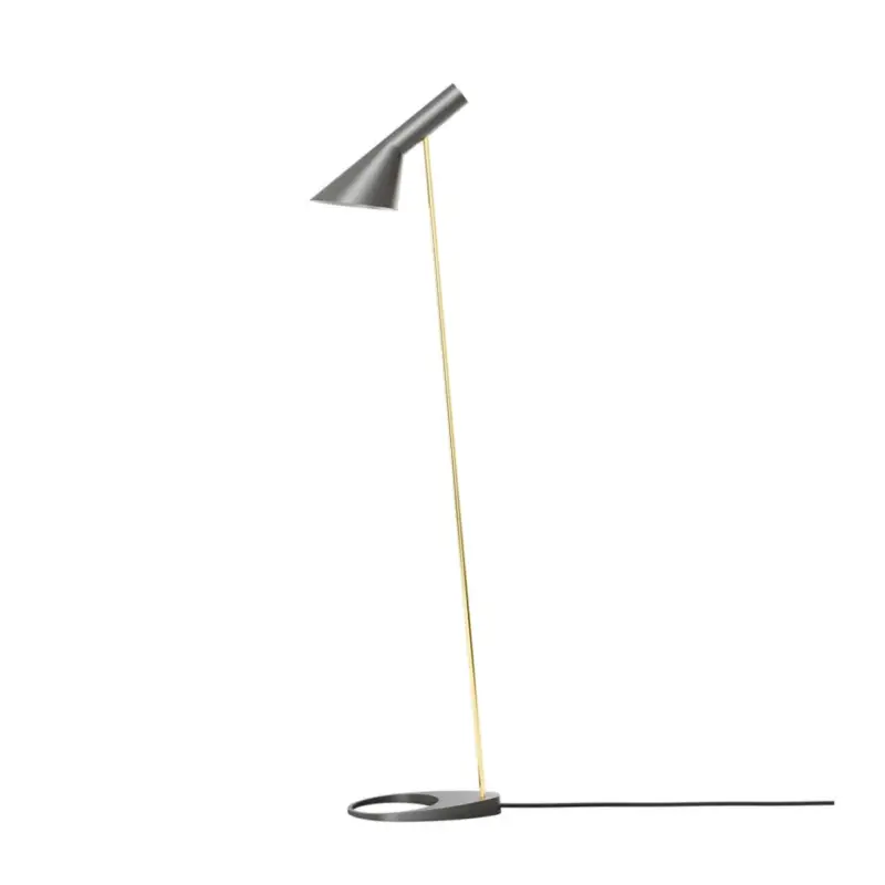 Floor Lamp AJ FLOOR Warm Grey / BrassLOUIS POULSEN Solde