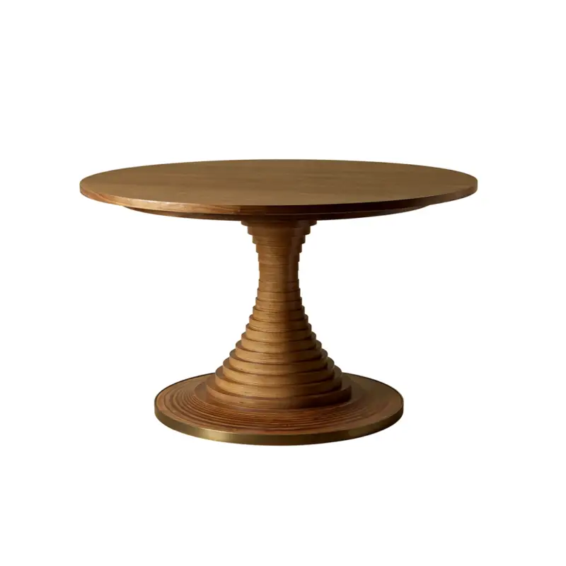 Bon Marché Dining Table TAVOLO A DISCHI Ø 120 WalnutGUBI