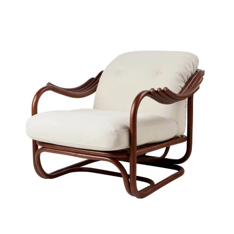Fauteuil POLTRONA TRIARotin foncé / Reales 001GUBI Marque