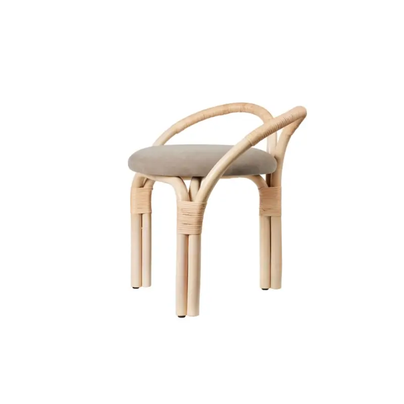 Prix Réduit Stool BISTRA Natural Rattan / Fustagno 002GUBI