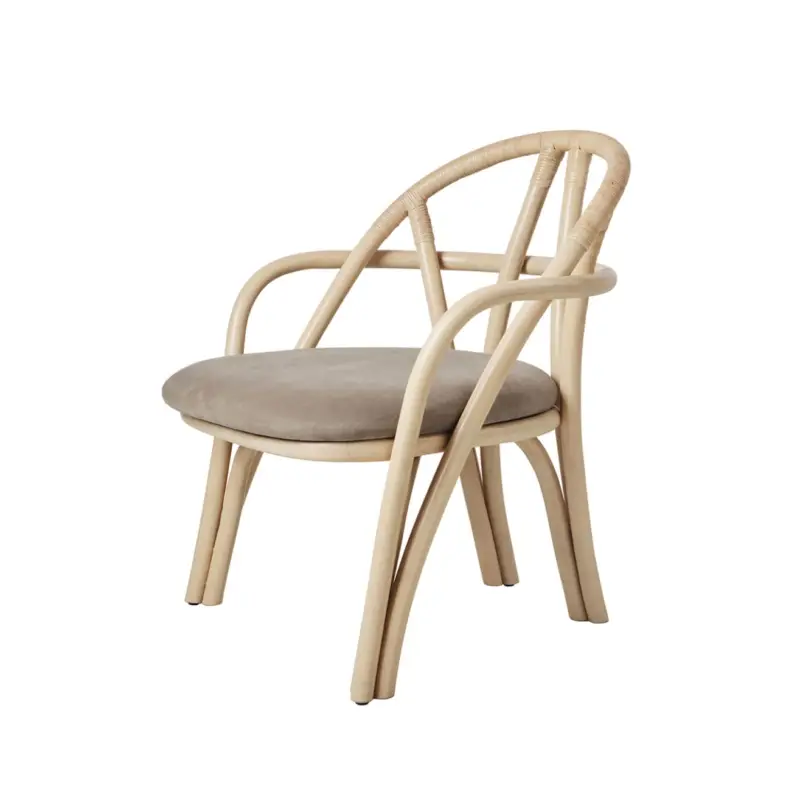 Fauteuil BISTRA Rotin naturel / Fustagno 002GUBI Quantité Limitée