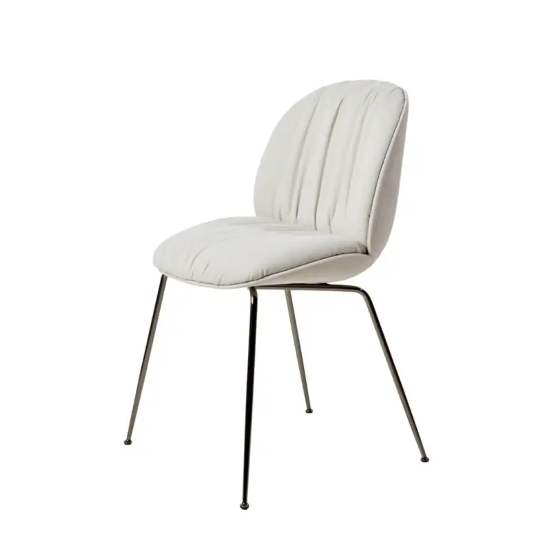 Chaise BEETLE SOFT Reales 001 / Chrome noirGUBI Satisfait Ou Remboursé