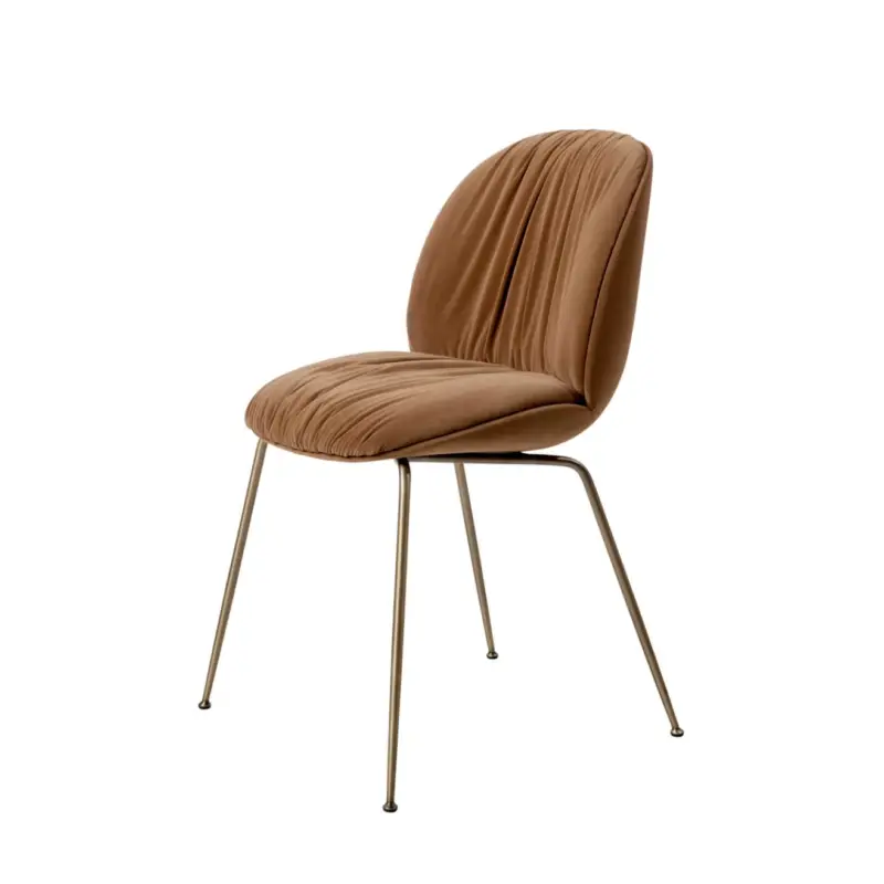 Must-Have Dining Chair BEETLE SOFT Sunday 112 / Antique BrassGUBI
