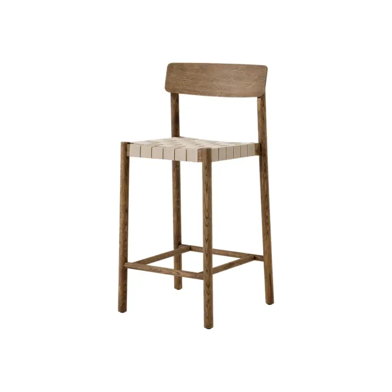 Tabouret haut BETTY TK12 Chêne fumé / NaturelAND TRADITION Dernière Chance