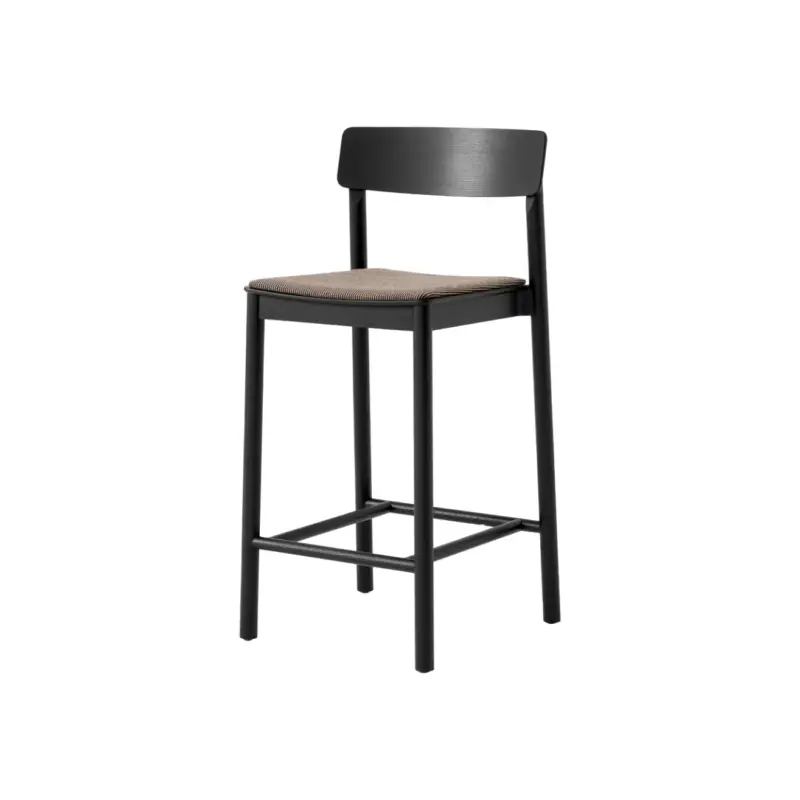 Achetez Aujourd&rsquo;hui Bar Stool BETTY TK14 Black ash / Fuse 0351AND TRADITION
