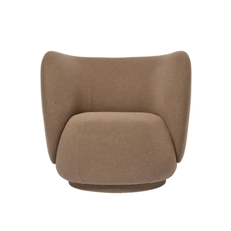 Easy chair RICO Fixed Autumn Dark SandFERM LIVING Commander Vite