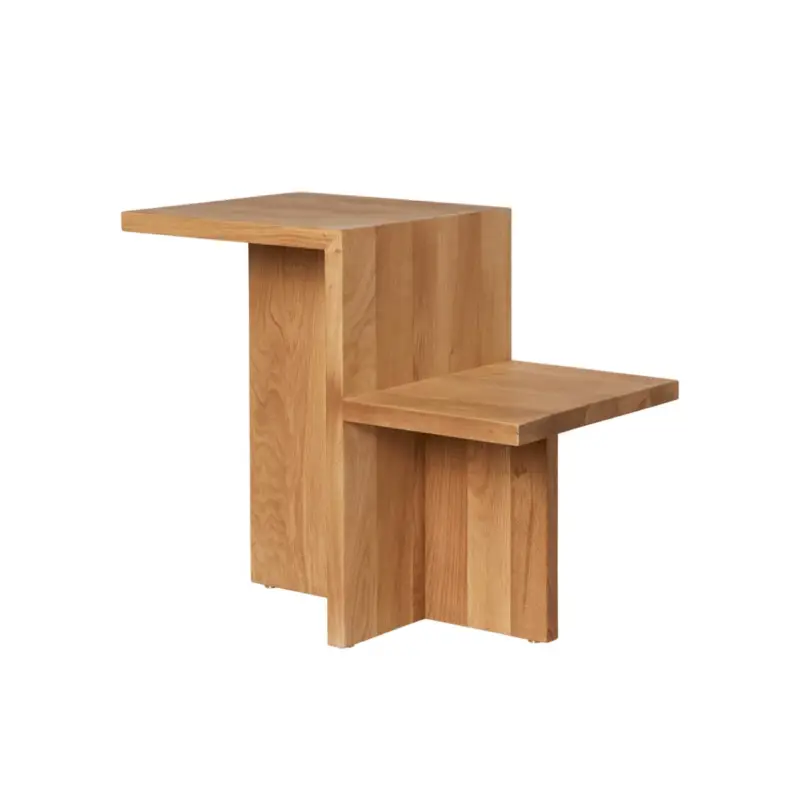 Side Table DISTINCT Natural OakFERM LIVING Jusqu'à Épuisement Des Stocks