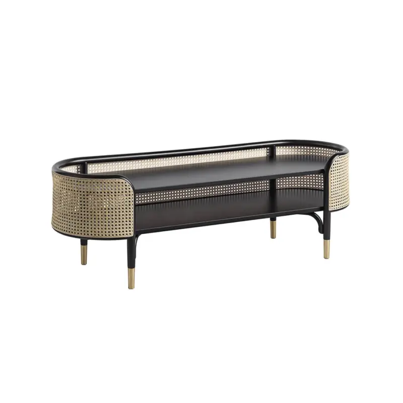 Designer Bench MOS BlackGEBRÜDER THONET VIENNA Offre Limitée
