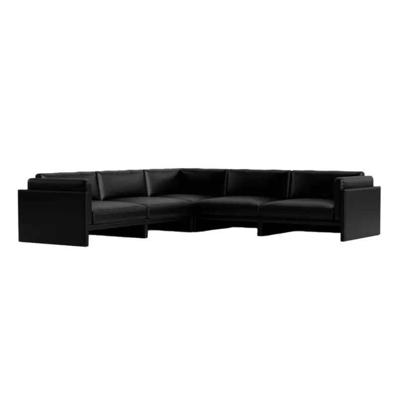 Sofa SOFTY 6 Seater BlackNORMANN COPENHAGEN Meilleur Prix