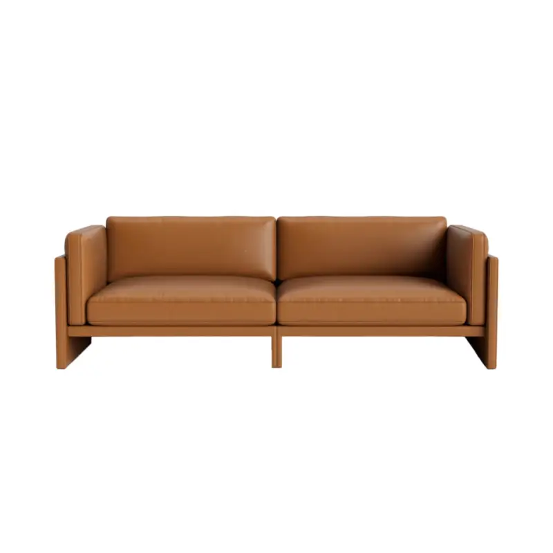 Certifié Canapé SOFTY 3 Places CognacNORMANN COPENHAGEN