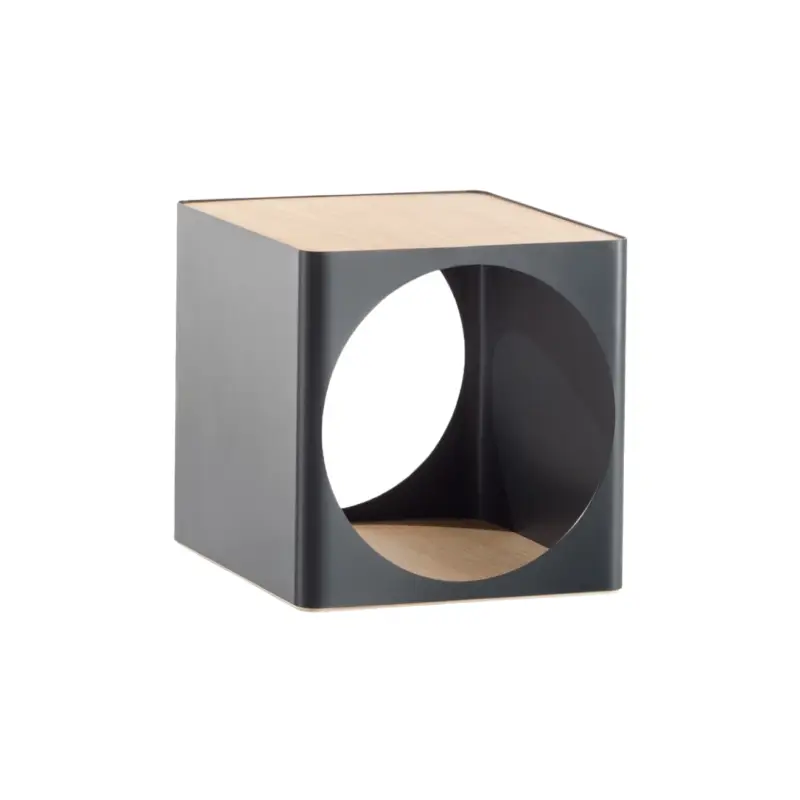 Affaire À Saisir Table d&rsquo;appoint guéridon RING Gris AnthraciteB-LINE
