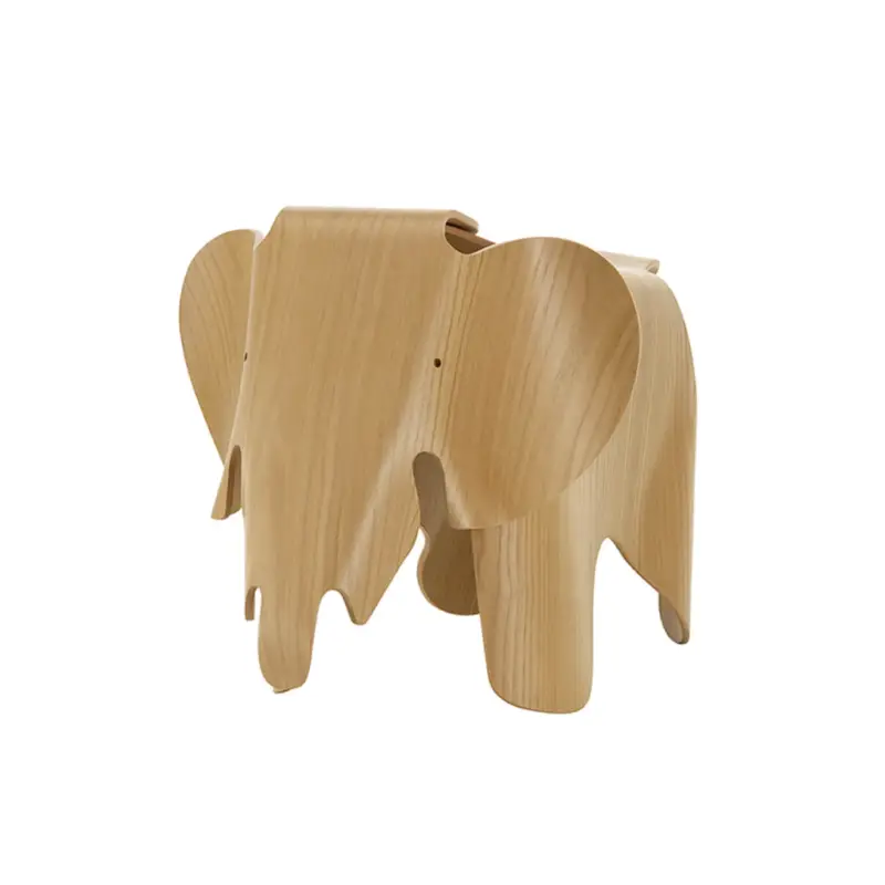 Objet décoratif EAMES ELEPHANT Plywood ChâtaignierVITRA Soldes