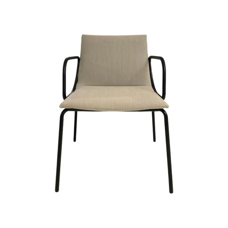 Petit Prix Dining Chair NOHA Steelcut Fabric / BlackVICCARBE