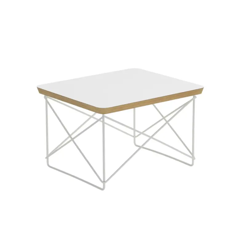 Table d'appoint guéridon LTR Blanc / BlancVITRA Remise