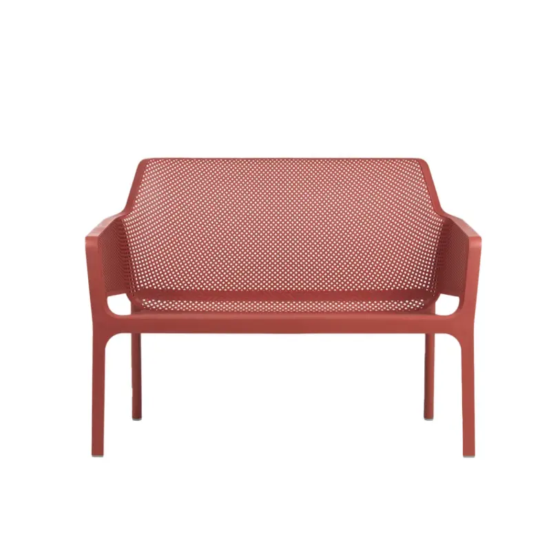 Remise Outdoor Bench NET CoralNARDI