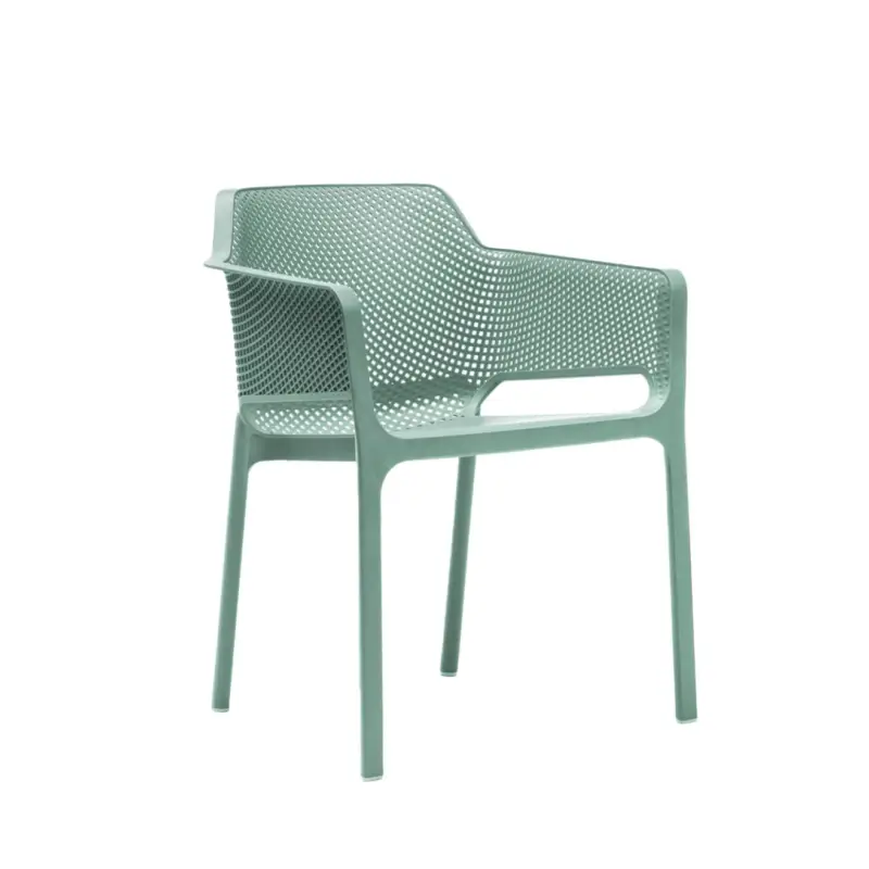 Outdoor Chair and Small Lounge Chair NET Willow greenNARDI Prix Bas