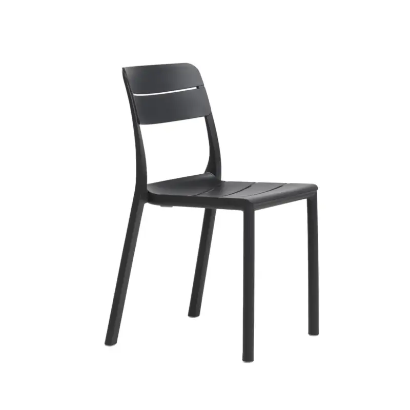 Outdoor Chair and Small Lounge Chair CASSIA BISTROT AnthraciteNARDI Usine Directe