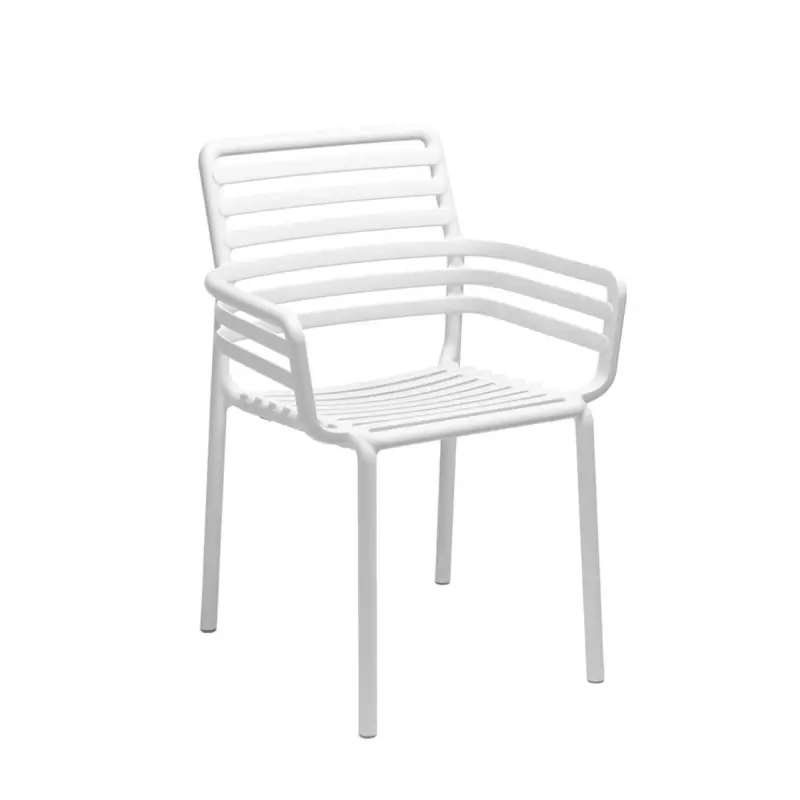 Meilleure Vente Outdoor Chair and Small Lounge Chair DOGA BISTROT Armchair WhiteNARDI