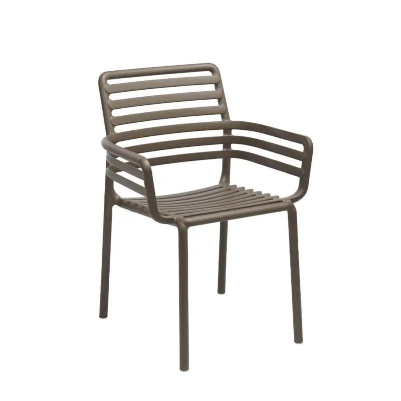 Chaise extérieure DOGA BISTROT avec accoudoirs TabacNARDI Super Prix