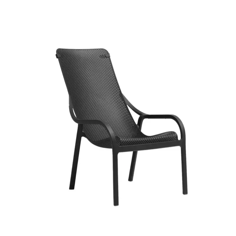 Prix Cassé Outdoor Lounge Chair NET LOUNGE AnthraciteNARDI