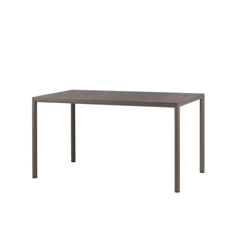 Soldes Outdoor Table PIAVE 140x80 TobaccoNARDI